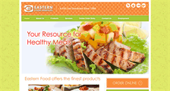 Desktop Screenshot of easternfood.com